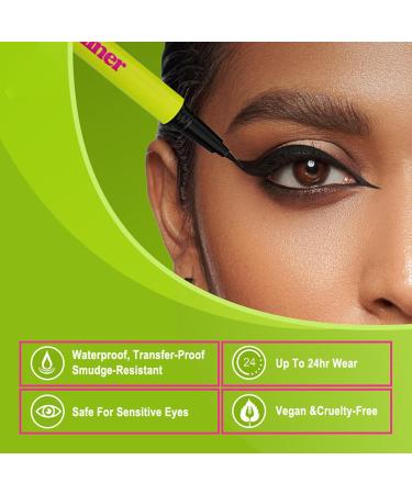 Long Lasting Black Liquid Safe Cosmetics Smudge Resistant for Makeup Artist for Home - Buy Online on GoSupps.com