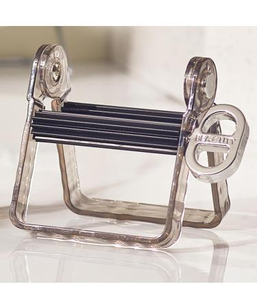 Toothpaste Tube Squeezer - No Drilling Rolling Tube Toothpaste Squeezer | Squeeze Tool with Frosted Handles Strong and Sturdy for Tube Paste - Buy Online on GoSupps.com