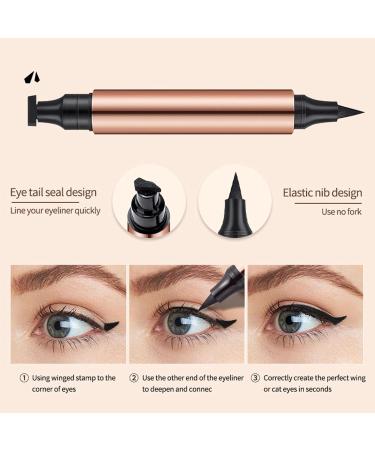  Veeteah Black Liquid Eyeliner | 75g Waterproof Double-Headed Liquid Liner | Quick-Drying Smudge-Resistant Eye Makeup for Women Girls and Women by Veeteah - Buy Online on GoSupps.com
