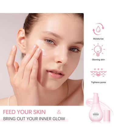 Watermelon Niacinamide Serum - Hydrating & Repair with Hyaluronic Acid Glycerin and Vitamin E - Lightweight Facial Serum & Makeup Primer Liquid Highlighter - Buy Online on GoSupps.com