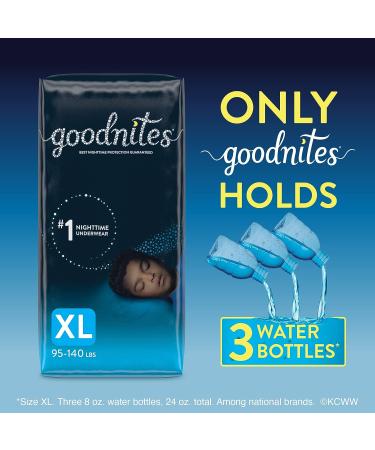Goodnites Nighttime Bedwetting Underwear Boys' L (68-95 lb.) 34ct - FSA/HSA Eligible Large 34 Count - Buy Online on GoSupps.com