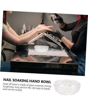 Beaupretty Salad Bowls Nail Supplies Nail Art Supplies Manicure Soaking Bowl Nail Remover Bowl Nail Color Removing Bowl Nail Art Remover Bowl Manicure Hand Bowl Phnom Penh Exfoliating Glass - Buy Online on GoSupps.com