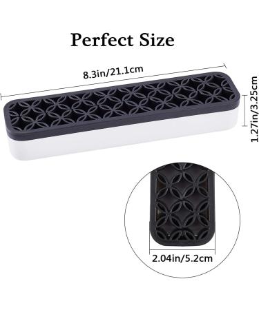 GORGECRAFT Silicone Desktop Organizers | Makeup Brush Holder & Cosmetic Storage Box | Stash & Store Painting Pens | Black - Buy Online on GoSupps.com