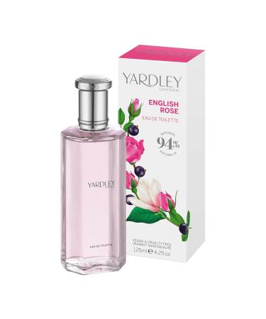 Yardley Of London English Rose Eau de Toilette Spray for Women 4.2 Ounce 4.2 Fl Oz (Pack of 1) - Buy Online on GoSupps.com