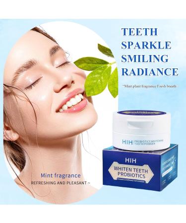 Tooth Powder 50g Whitening Powder Effectively Remove Coffee Stains and Stains Safe and Gentle Activated Charcoal Teeth for Enamel Improve Oral Health - Buy Online on GoSupps.com