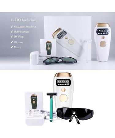 IPL Hair Removal Laser by UK Company - Permanent Hair Remover for Sensitive Skin - Buy Online on GoSupps.com