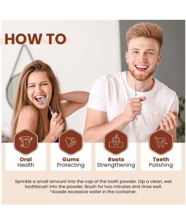 Remineralizing Tooth Powder for Healthy Teeth & Gums - All Natural No Synthetic Flavoring 2 oz - Buy Online on GoSupps.com