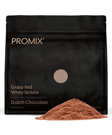 ProMix Nutrition Whey Protein Isolate Powder Chocolate - Grass-Fed - Post Workout Fitness & Nutrition Shakes Smoothies & Cooking Recipes - Gluten-Free & Keto-Friendly - 2.5 Pound (Pack of 1) Chocolate 2.5 Pound (Pack of 1)