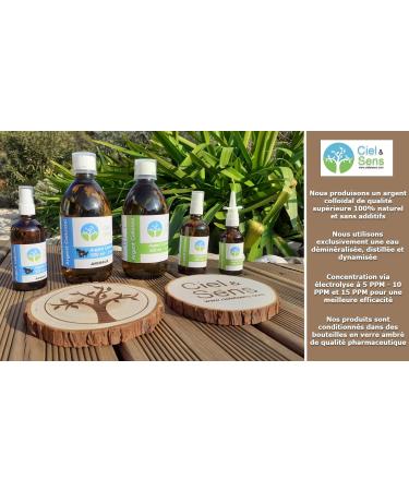 Colloidal Silver 5ppm 500ml 100% Natural and without additives FRENCH MANUFACTURE - Buy Online on GoSupps.com
