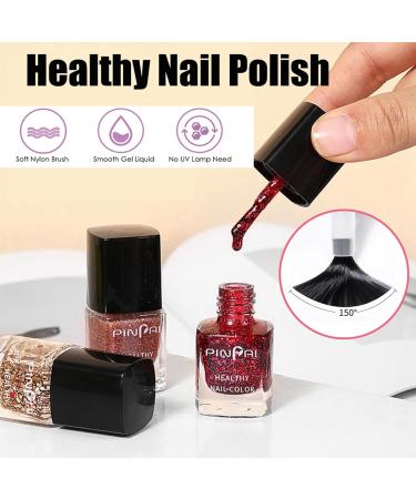 Green Nail Polish Varnish - Milk Green Nail Varnish 12ml Healthy Nontoxic Water-based Nail Polish Air Breathable Long Lasting Chip Resistant Quick Dry Gel Nail Polish Non-baking - Buy Online on GoSupps.com