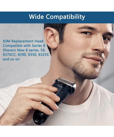 Buy 83M Series 8 Replacement Head Blade - Compatible with Braun Series 8 Electric Shavers S8 Foil & Cutter for 8370cc 8340s 8350s | Fast International Shipping - Buy Online on GoSupps.com