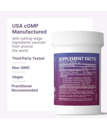 Microbiome Labs Pregnancy Support - Prenatal & Postpartum Probiotics for Women - Probiotic Supplements to Support Gut Health & A Balanced Vaginal Microbiome Through Breastfeeding (30 Capsules) - Buy Online on GoSupps.com
