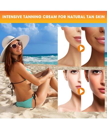 Luxury Intensive Tanning Gel | Natural Accelerator for Sunbeds & Outdoor Tan | Haute Beauty Tanning Lotion - Buy Online on GoSupps.com