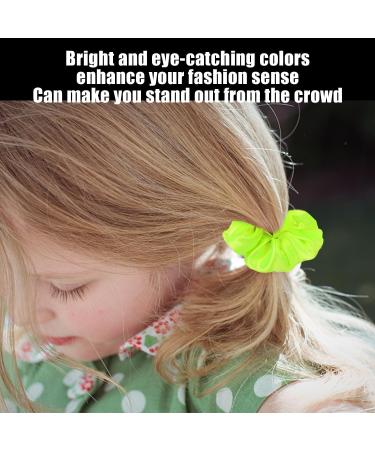 4 Pieces Neon Color Hair Ties Satin Hair Ties Hair Ties for Women Elastic Hair Ties Hair Ties Elegant Hair Ties Hair Ties for Ladies and Girls - Buy Online on GoSupps.com