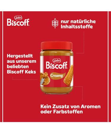 Lotus Biscoff Spread - Classic Cream Vegan Caramel Flavor 400g - No Added Colorings or Flavorings | Buy Online! - Buy Online on GoSupps.com
