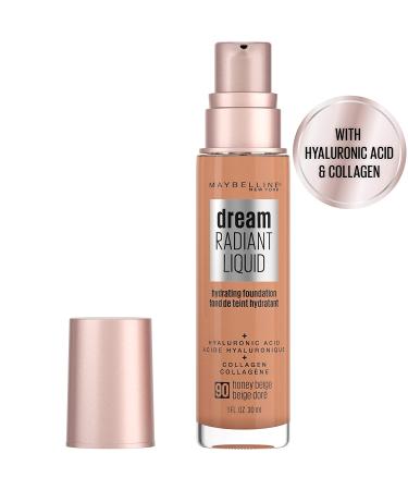 Maybelline Dream Radiant Liquid Makeup - Honey Beige - Medium Coverage  Hydrating Formula - 1 Fl. Oz - Buy Online on GoSupps.com