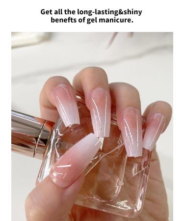 Press on Nails Strips Set - 24pcs Medium Long Gel Nail Strips for Women | Easy Application & Removal Reusable with Manicure Stick & Mini File - Buy Online on GoSupps.com