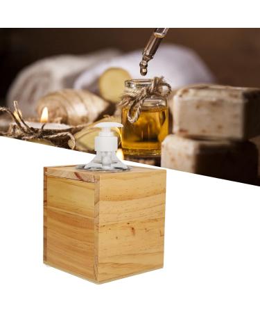 Single Bottle Lottery Warmer | Wooden Massage Oil Heater for Beauty Salons | EU Plug 100-240V - Buy Online on GoSupps.com