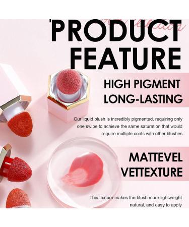  bellv Cream Red | 2 in 1 Liquid Blush Lip & Cheek Makeup | Conceal Blush Makeup Multistick for Cheeks Cream Blends Perfect to Skin Valentine's Day Bellv - Buy Online on GoSupps.com