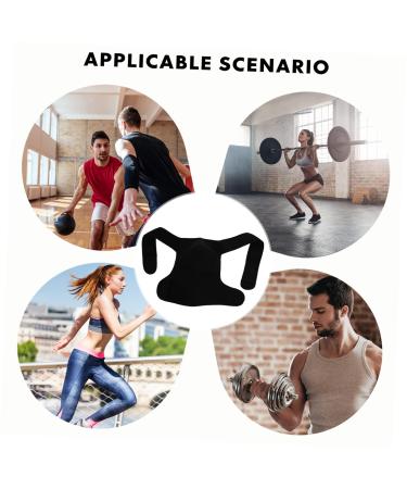 FRCOLOR Adjustable Shoulder Pad & Brace Support - Sports Fitness Protective Sleeve for Joint Support - Buy Online on GoSupps.com