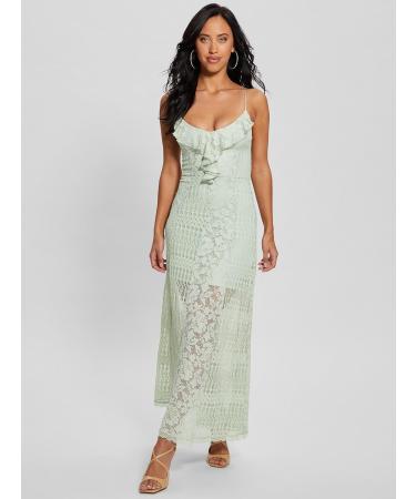 Kellie Lace Maxi Dress - Large Dusty Fern Multi | Shop Now - Buy Online on GoSupps.com