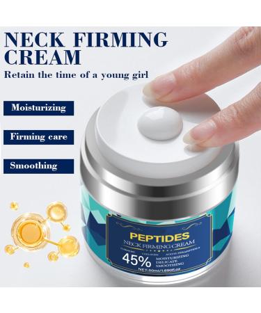 Neck Firming Cream with Peptides Turmeric Collagen & Acetyl Hexapeptide-8 Lightweight Moisturizing Neck Creams for Tightening and Firming Delicate Smoothing Care for All Skin Types 1.69 Fl Oz - Buy Online on GoSupps.com