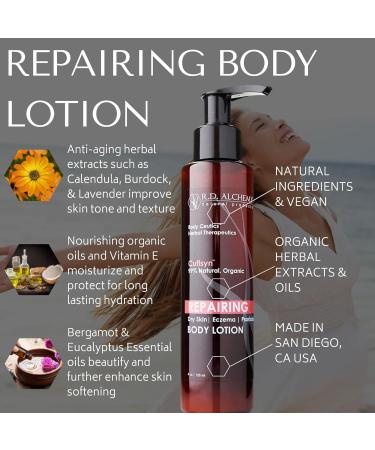 RD Alchemy Body Lotion - 99% Natural & Organic Repair for Dry Skin | Herbal Extracts & Vitamin E for Hydration & Protection - Buy Online on GoSupps.com