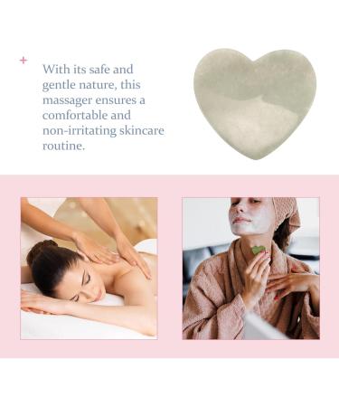 Nolitoy Mini Herz Daumen Sorgensteine - Jade Crystal Massage Stones for Meditation & Gua Sha - International Shipping Available - Buy Online on GoSupps.com