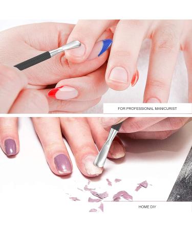 Nail Cleaner Tools Convenience Cuticle Pusher for Professional Salon Home Use for Dead Skin Remover Fork Cuticle Pusher - Buy Online on GoSupps.com