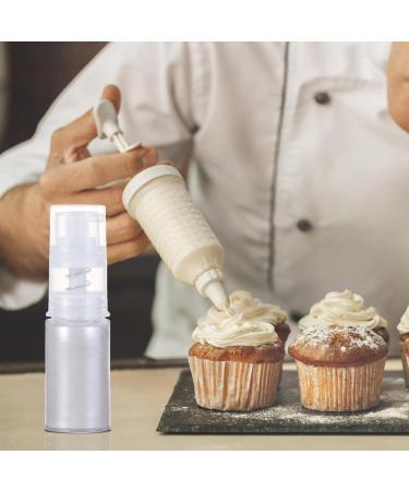 YOUGE Edible Glitter Spray - Food Grade Sparkling Dust - Food Coloring Glitter - Edible Glitter For Decorating Cakes Cupcakes Cake Pops White - Buy Online on GoSupps.com