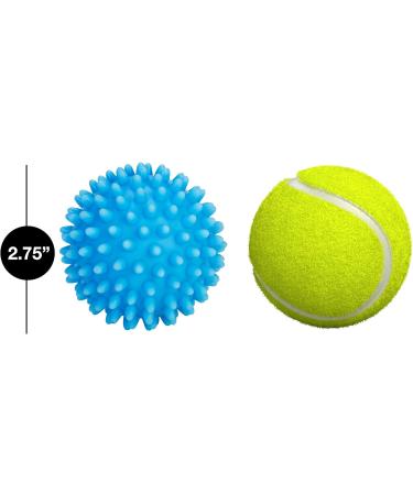 Smart Design Plastic Dryer Balls - Set of 2 Blue - Fabric Softener Reduces Static & Wrinkles - Perfect for Laundry & Clothes - Buy Online on GoSupps.com