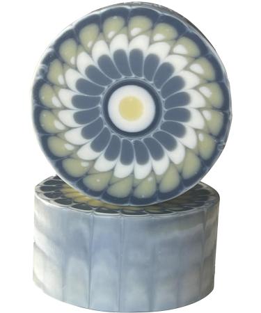 La Vie En Rose Natural Handmade Blue Roseremi Soap Bars - 2 Bars (3.5-3.7 oz Each) | Ideal for Face Hands & Body | All Skin Types | International Shipping - Buy Online on GoSupps.com