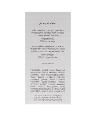 Narciso Rodriguez All Of Me for Women - 3 oz EDP Spray - Buy Online on GoSupps.com