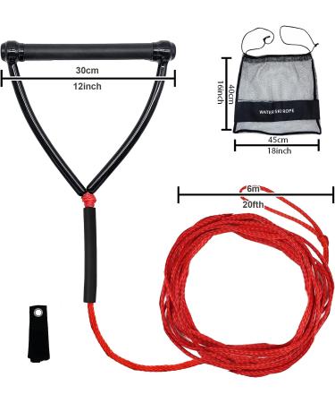24FT Cyberoctopus Low-Stretch Wakeboard Rope with Floating Handle Combo - Buy Online on GoSupps.com