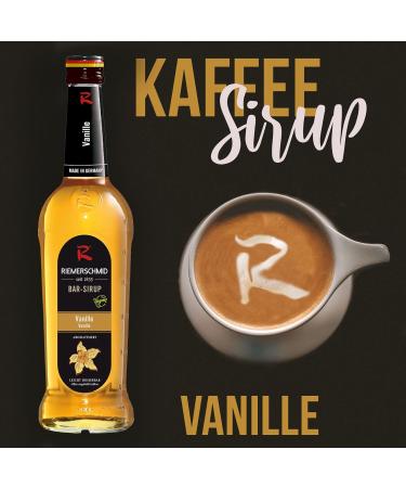 Riemerschmid Bar Syrup Vanilla - 0.7L | Premium Flavor for Cocktails & Desserts | International Shipping Available - Buy Online on GoSupps.com