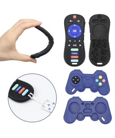 Meetory Silicone Baby Remote Control Toy - Teether for Babies 6-18 Months - Buy Online on GoSupps.com