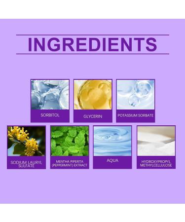 Purple Toothpaste Gentle Daily Care - Removes Stains & Odors Freshens Breath Strengthens Enamel Cleans Teeth(3PCS) - Buy Online on GoSupps.com