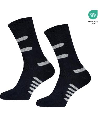 BestSale247 Men's Thermal Socks - 6 or 12 Pairs Warm Thick Winter Sports Socks - Cotton Size 43-46 Color Mix - Buy Online on GoSupps.com