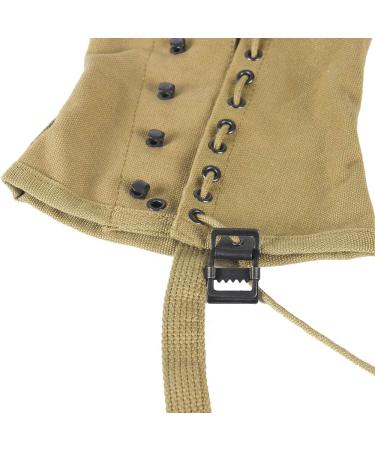 SMONT WW2 Reproduction US M1936 Leggings Army Khaki Canvas Gaiters - Leg Protection for WWII Enthusiasts - Buy Online on GoSupps.com