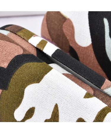 Contact Lens Case Double Sided 2 in 1 Hard Glasses Case for Eyeglasses and Contact Lenses with Mirror (Camo) - Buy Online on GoSupps.com