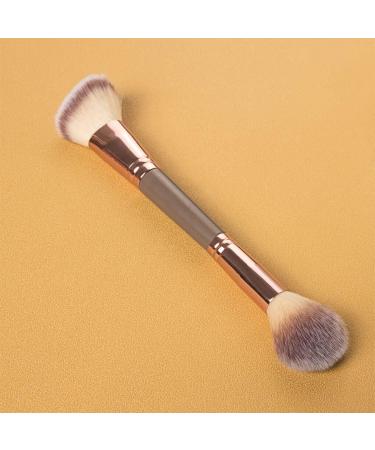 kawehiop Double Head Foundation Makeup Brush Multifunction Shadow Highlighter Powder Blush Brushes Blending Liquid Repairing Beauty - Buy Online on GoSupps.com