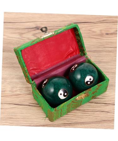 Beavorty 2 Pairs of Health Balls - Chinese Cloisonne Massage Balls for Wellness & Yoga | Hand Massage & Stress Relief - Buy Online on GoSupps.com