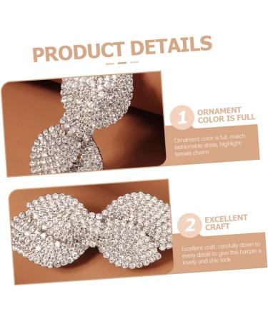 FRCOLOR bangs side clip women hair clips girls barrette girls hair accessory hair barrettes for women girls hairpins hair accessories for girls women hairpin spring clip bride sweet alloy - Buy Online on GoSupps.com