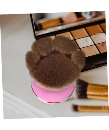 MAGICLULU Cat Paw Loose Powder Brush - Travel Friendly Makeup Tool for Foundation & Face Cosmetics - Soft Artificial Fiber Applicator - Buy Online on GoSupps.com