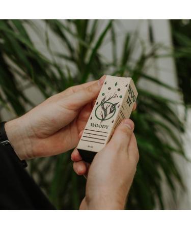  By Elementum Woody Beard Oil Natural Beard and Skin Care Nourishing Blend of 6 Plant Oils with Wood and Noble Iris Scent 30ml - Buy Online on GoSupps.com