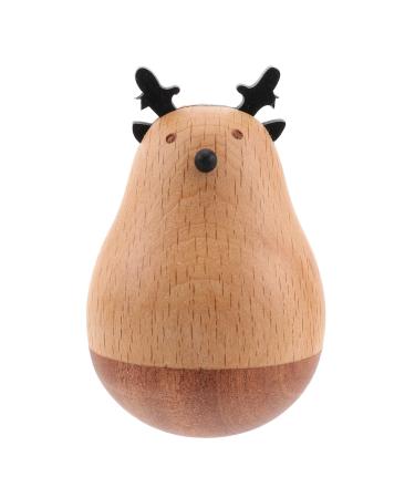 Wood standing male toys toys standing figure standing penguin bear reindeer figure decorative figure rattles baby toys children wooden toys