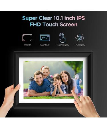 Skyzoo 10.1'' WiFi Digital Picture Frame | 1280x800 IPS Touch Screen | Share Photos and Videos Remotely | Gift for Friends and Family - Buy Online on GoSupps.com