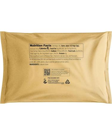 Sodium Citrate (4 oz) - Pure Original Preservative & Emulsifier for Molecular Gastronomy - Buy Online on GoSupps.com