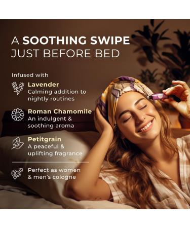 Peace & Sleep Well Roll On Set - Essential Oils Aromatherapy Roll On with Essential Oil Set - 2x0.34 fl oz - Gya Labs - Buy Online on GoSupps.com