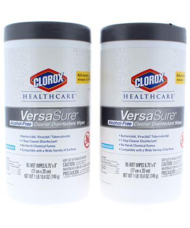 Clorox CLO31757 Healthcare VersaSure Disinfectant Wipes 1 Each White
